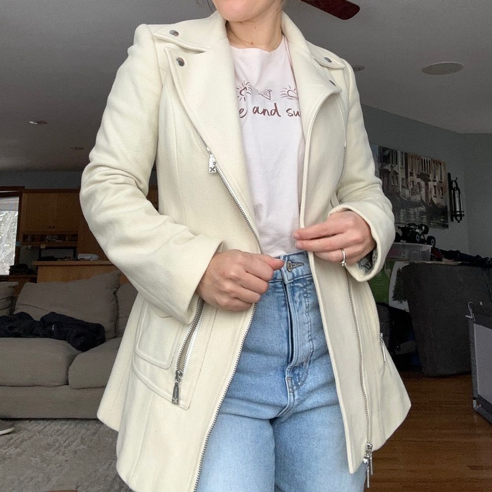 Richmond X wool blend coat size 4